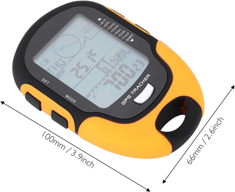 Multifunktions Höhenmesser Kompass, IPX4 wasserdichte USB Wiederaufladbare Digitale GPS Navigationse