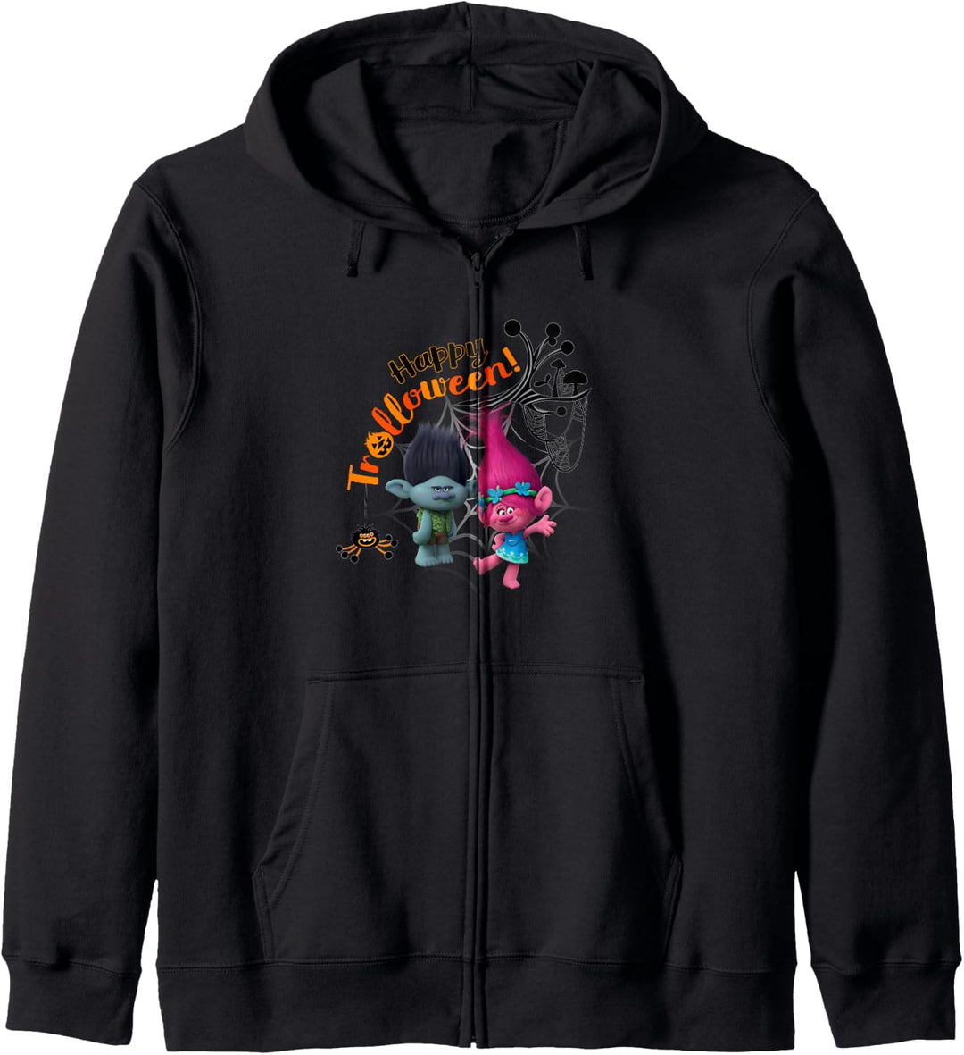 Trolle Fröhliches Halloween Kapuzenjacke