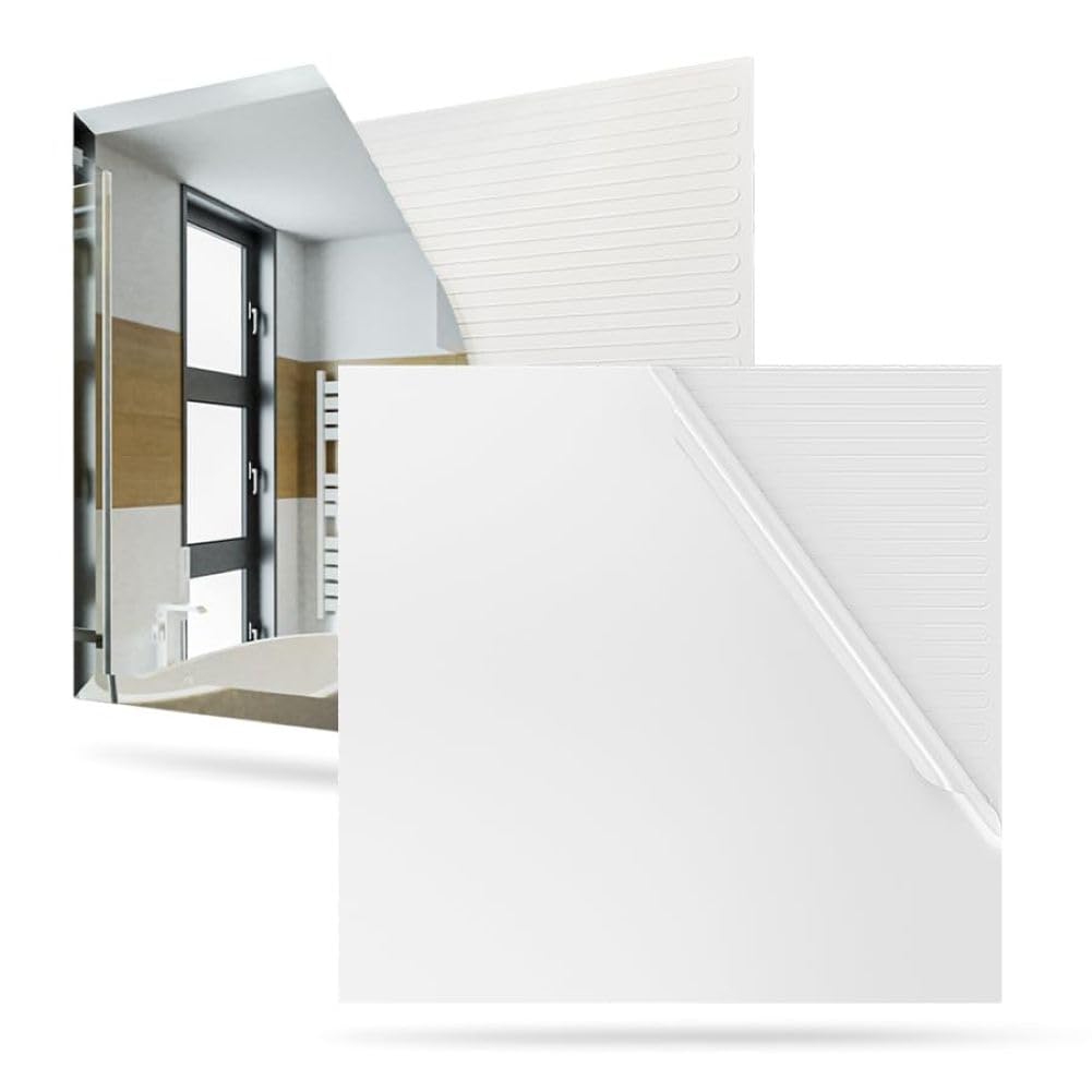 Termofol Heizfolie 230v unter Wandspiegel - Heizmatte Anti-Dampf fur Badezimmer - Badspiegel Heizung