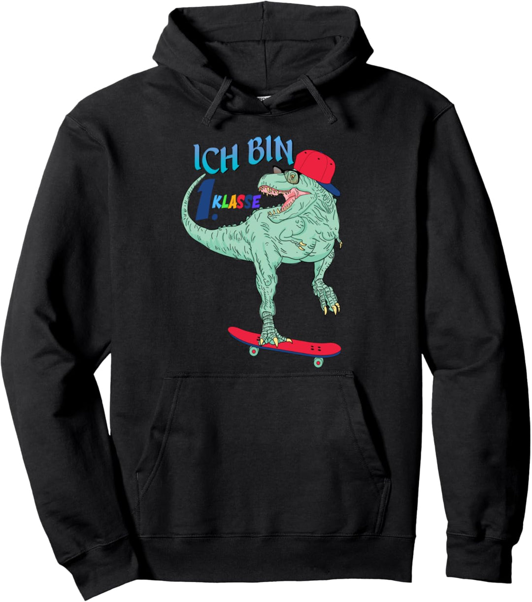 Schulbeginn Lustig Ende Schulanfang Ich bin erste Klasse Pullover Hoodie