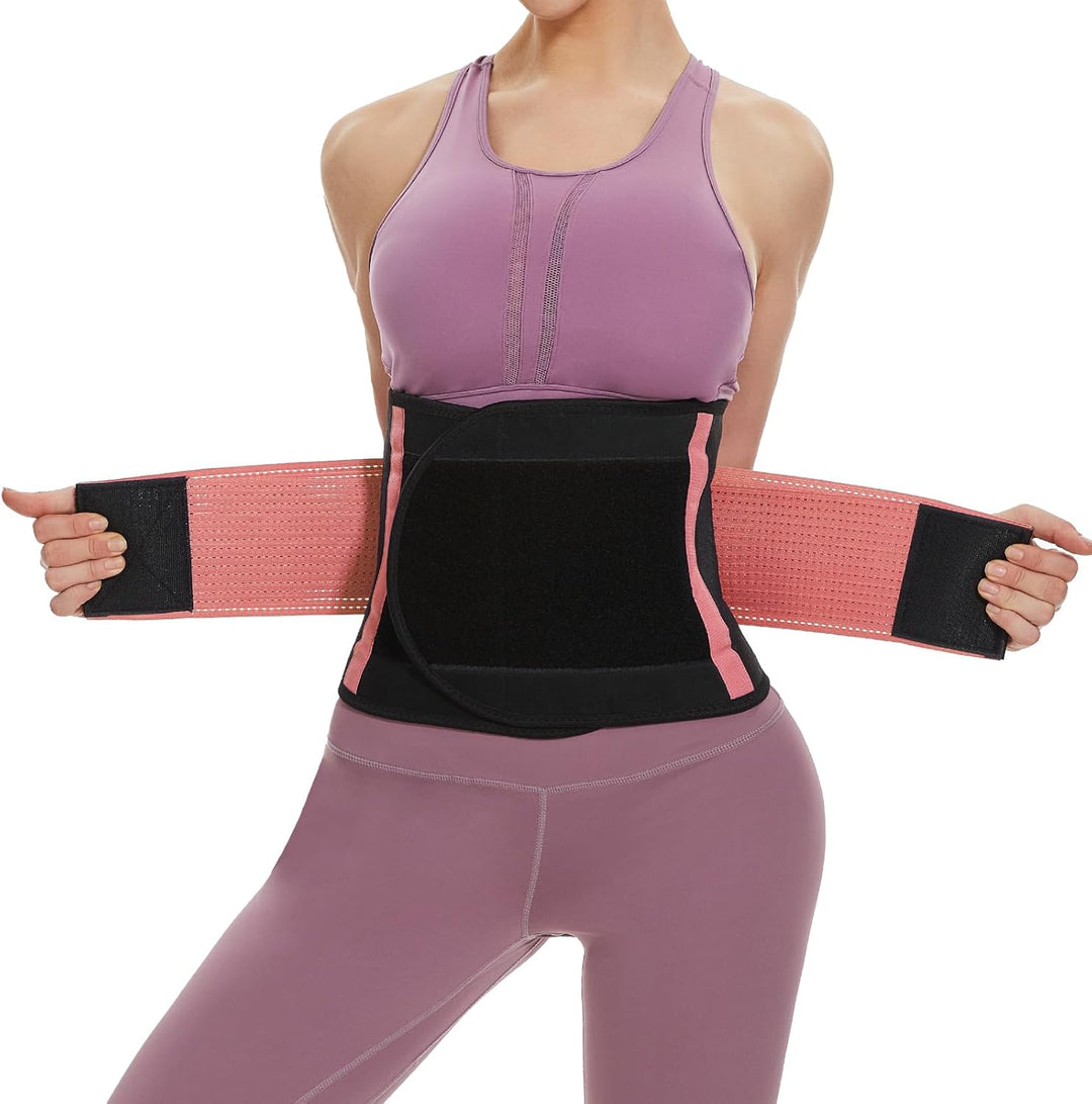 SIHOHAN Bauchweggürtel, Fitness Gürtel Verstellbarer, Taille Trimmer Gürtel Fitnessgürtel, Abnehmen