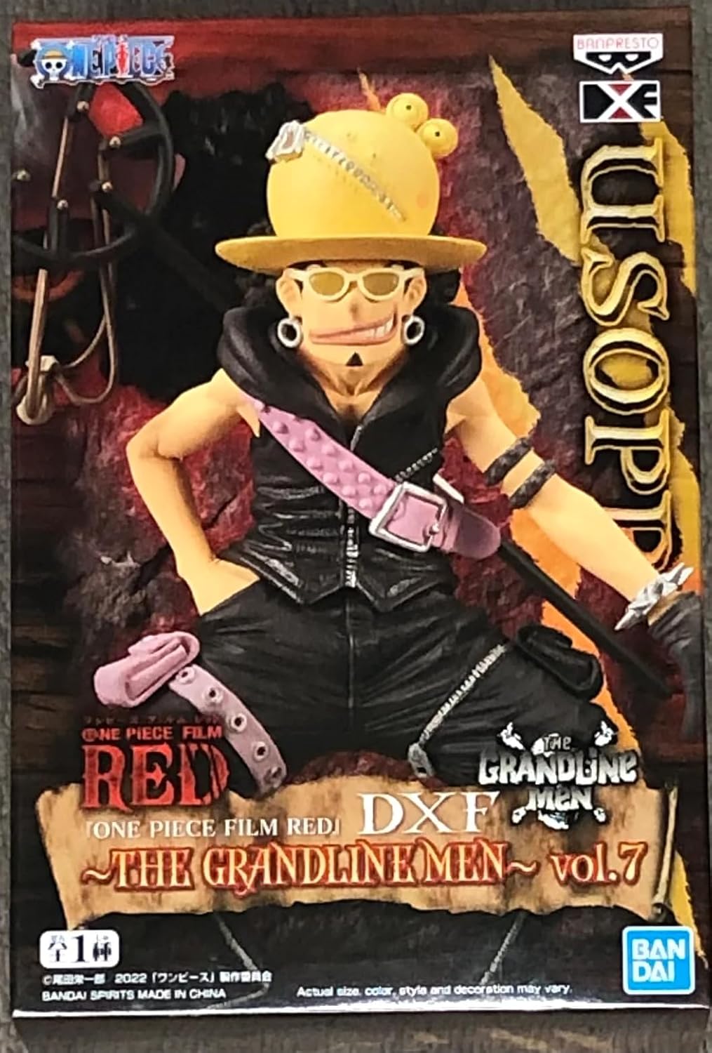 Banpresto Last Level FBP19065 ONE Piece GRANDLINE Usopp Puppen und Actionfiguren, bunt, M