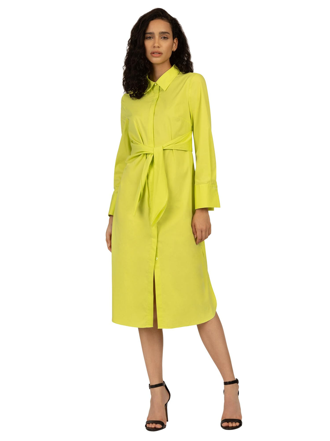 ApartFashion Damen Kleid 40 Limette, 40 Limette