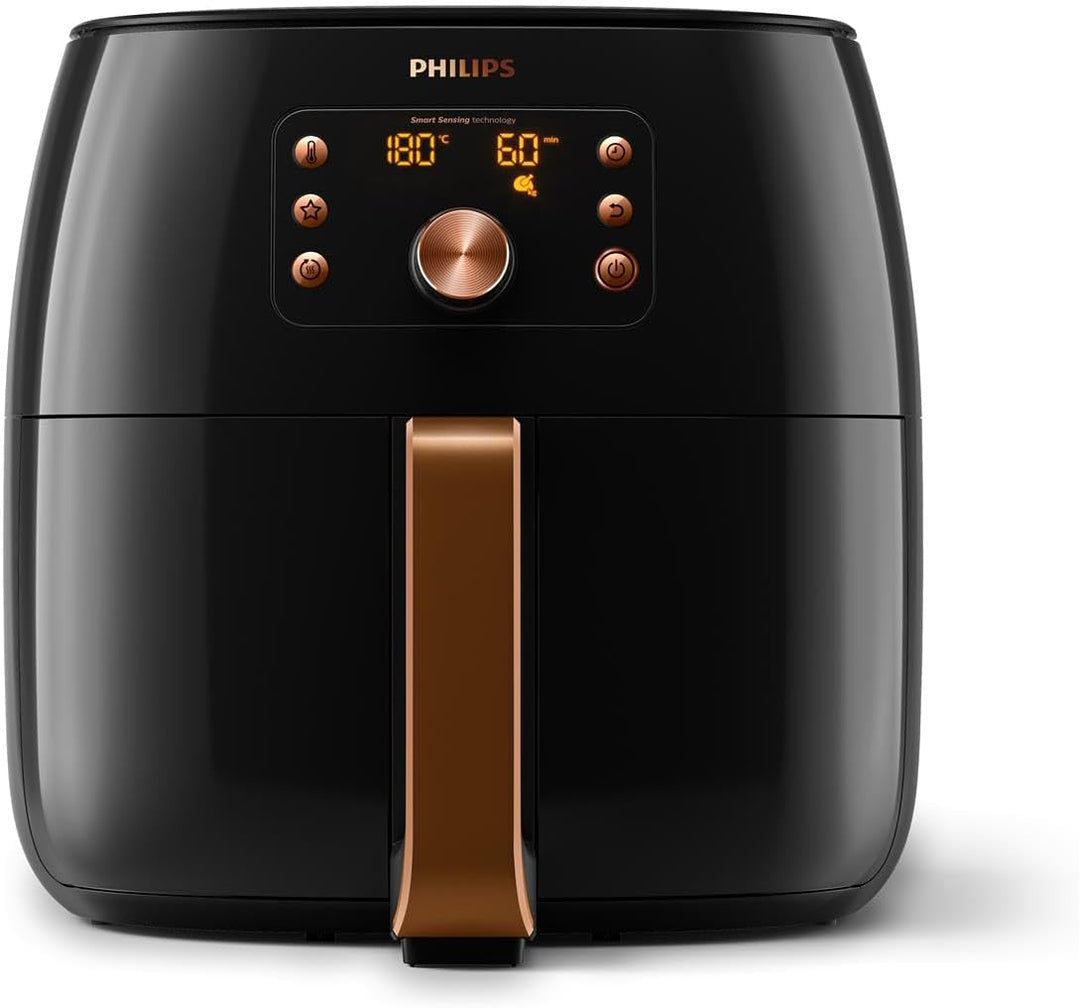 Philips Airfryer XXL mit Rapid Air Technologie - Heissluftfritteuse mit 7,3L Kapazität, 90% weniger