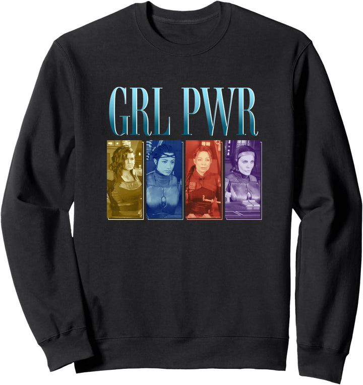 Star Wars The Mandalorian Girl Power Sweatshirt