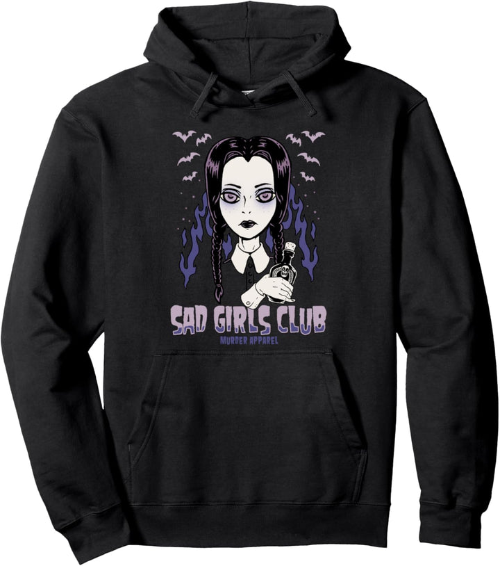 Sad Girl Club Gothic Pullover Hoodie