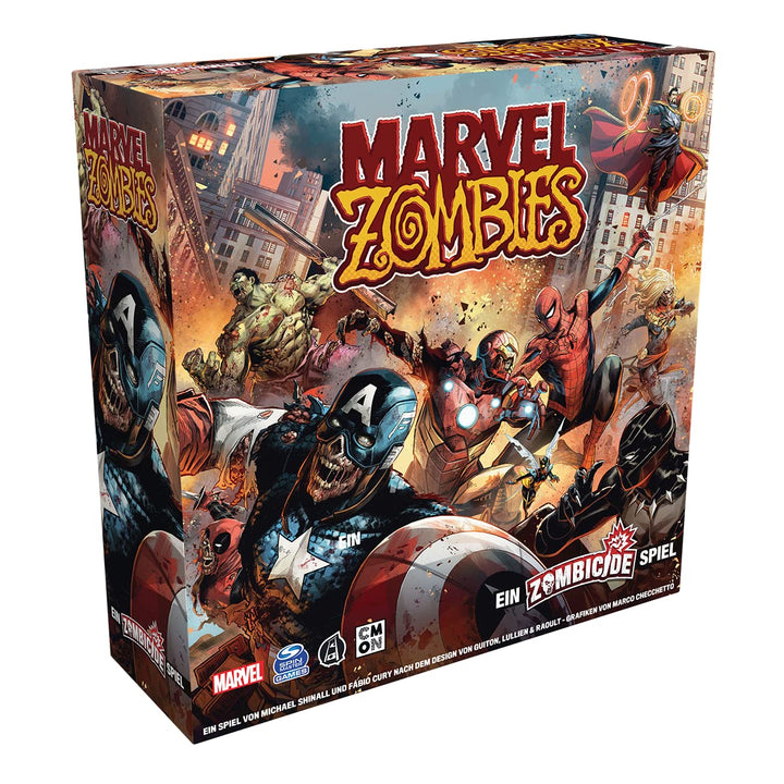 CMON | Marvel Zombies – Ein Zombicide Spiel | Kennerspiel | Dungeon Crawler | 1-6 Spieler | Ab 14+ J