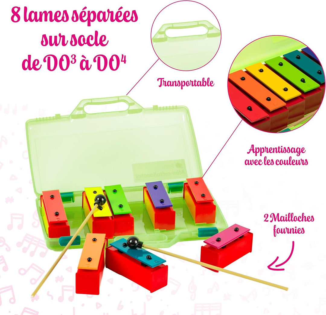 FUZEAU 8288 Mini METALLONOTES, Farblich Sortiert