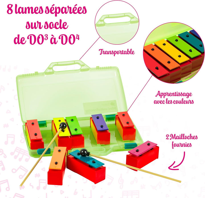 FUZEAU 8288 Mini METALLONOTES, Farblich Sortiert