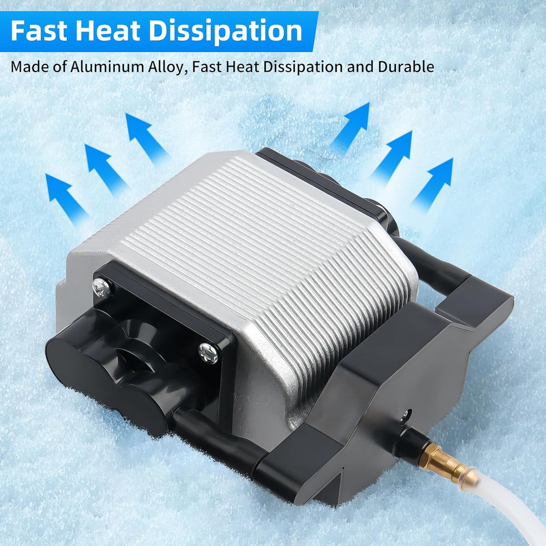 Air Assist, Laser Air Assist Pumpe für Laserschneider und -gravierer, einstellbarer Luftstrom von 10