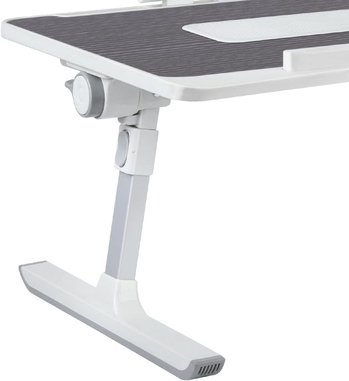 Betttisch höhenverstellbar, mit 4 einstellbare Winkel, Klappbarer Lapdesk, für Sofa Couch Boden Arbe