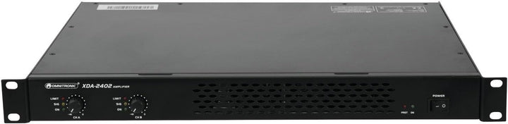 Omnitronic XDA-2402 Class-D-Verstärker | Stereo-PA-Verstärker mit Schaltnetzteil, 2 x 1200 W / 4 Ohm