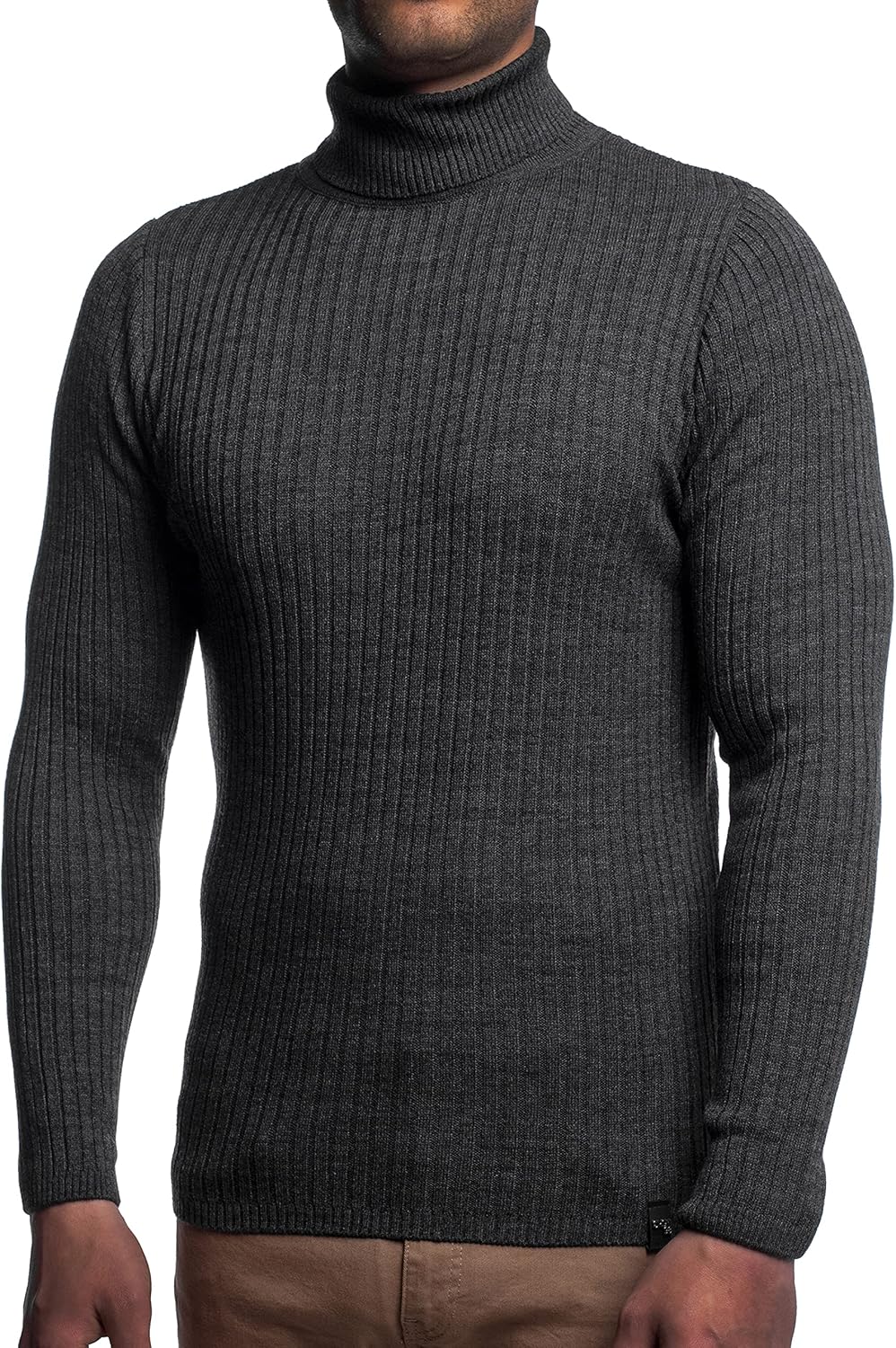 Karl´s People Herren Rollkragen-Pullover Herren Rolli S-5 XL • Rollkragenpullover für Herren mit Str