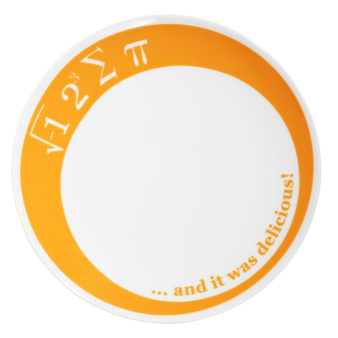 getDigital Teller I ate some Pie and it was delicious - Lustiger Kuchenteller für Nerds & Mathe Fans