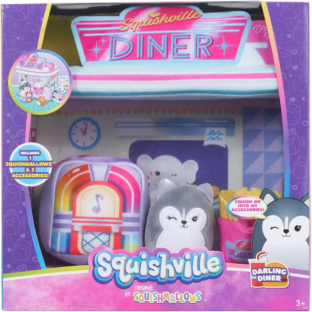 Squishville by Squishmallows SQM0323 Plüsch, Black
