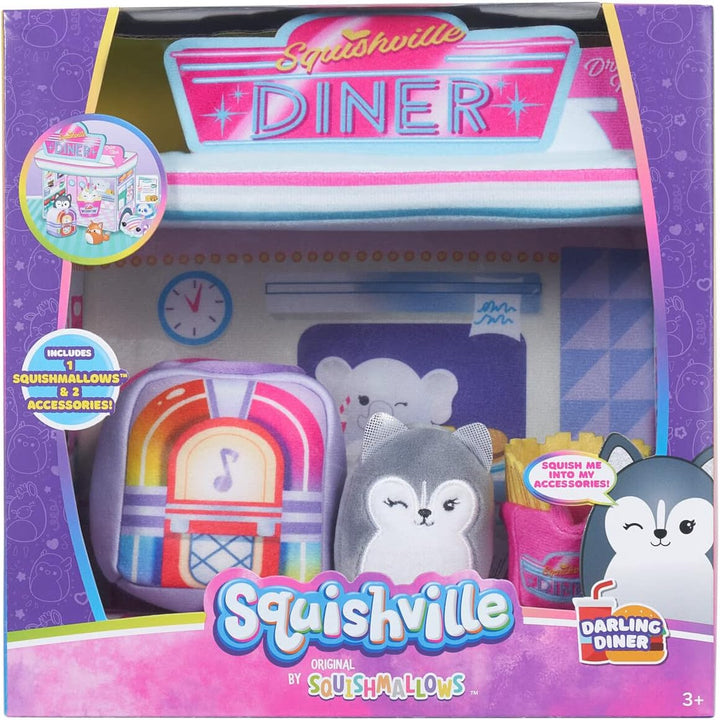 Squishville by Squishmallows SQM0323 Plüsch, Black
