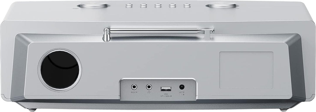 KENWOOD CR-ST700SCD-S - Smart Radio HiFi System mit WLAN, DAB+, Internetradio, CD/USB, Bluetooth Aud