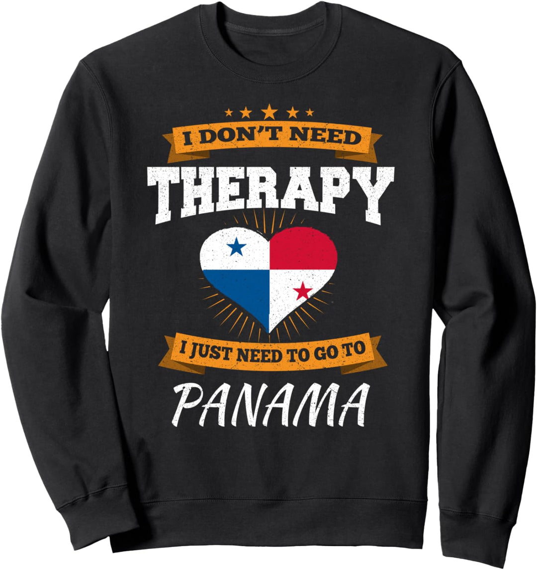 Panamasche Flagge I Panama Flagge I Urlaub Panama Sweatshirt