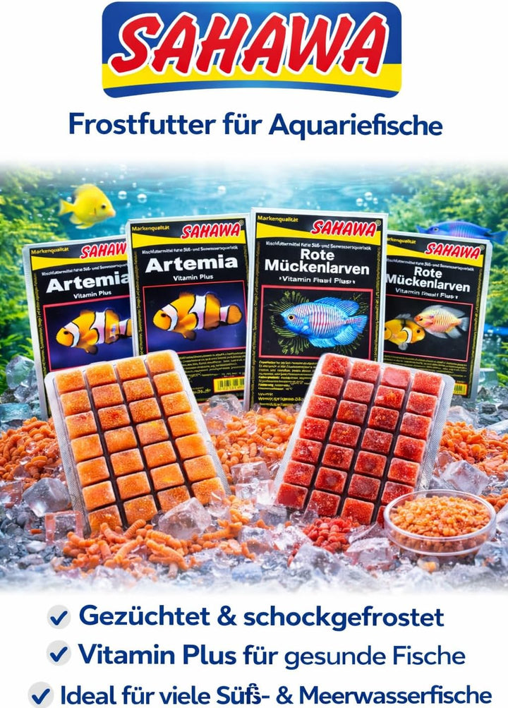 Frostfutter Artemia 10 X 100g Blister Fischfuttter