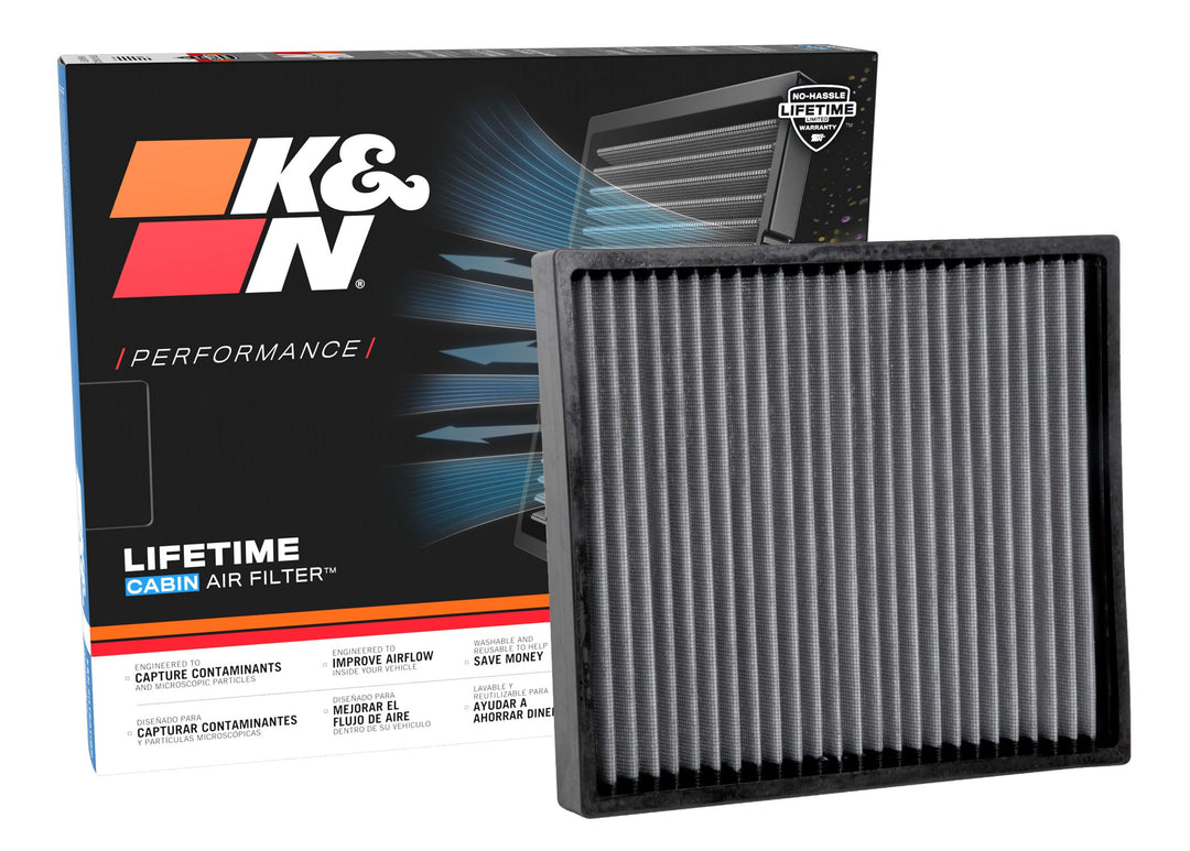 K&N Innenraumfilter kompatibel mit Hyundai Genesis (Limousine) 3.8/4.6 2009-2016 & Kia Stinger 2.0 2