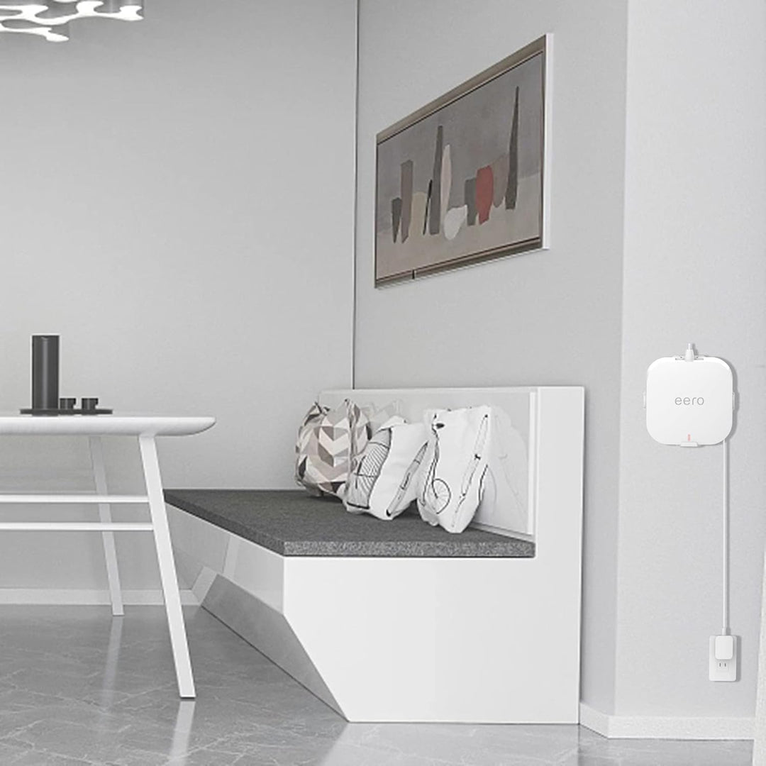 Growalleter Wandhalterung für eero Pro 6E Mesh Wi-Fi System, Wandhalterung für eero Pro 6E mit Kabel