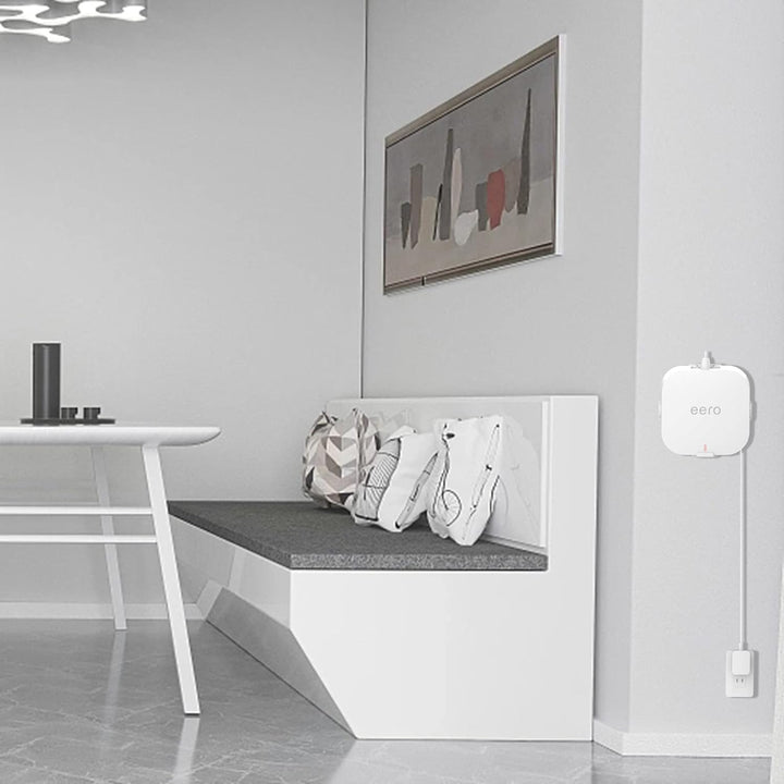 Growalleter Wandhalterung für eero Pro 6E Mesh Wi-Fi System, Wandhalterung für eero Pro 6E mit Kabel