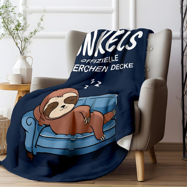 Onkel Geschenk - Kuscheldecke, Bester Onkel Geschenke, Geburtstag Vatertag Vatertagsgeschenk Geburts