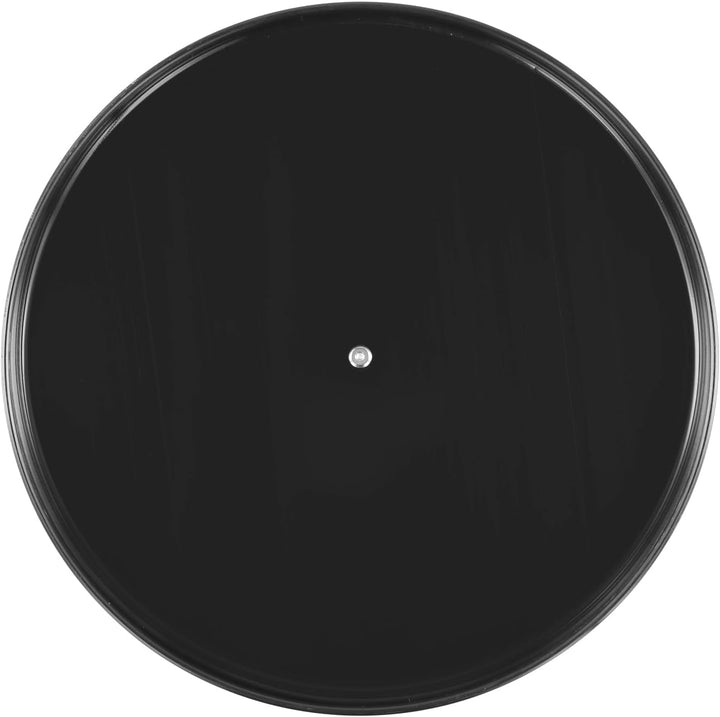 3 Stück 30cm Lazy Susan Drehteller, 360° drehbar Gewürzregal Drehteller Organizer Schwarz Metall, Dr