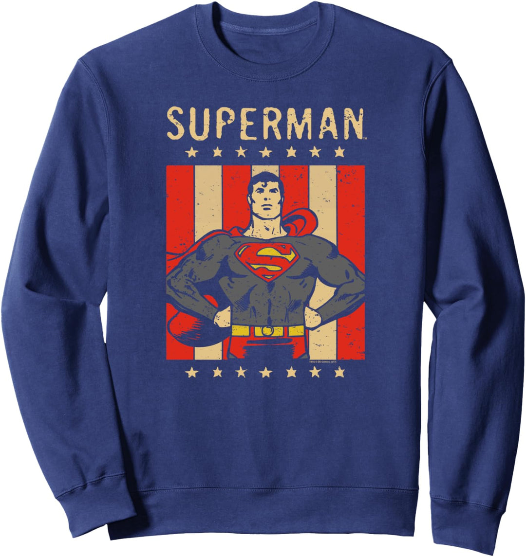 Superman Retro Liberty Sweatshirt