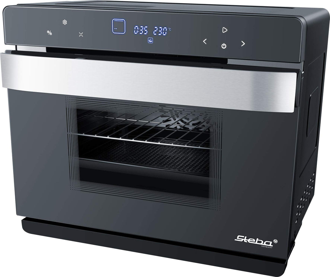 Steba Multifunktions-Dampfbackofen DG 30, Backofen mit Hei?dampf zum schonenden Schnellgaren, Wirksa