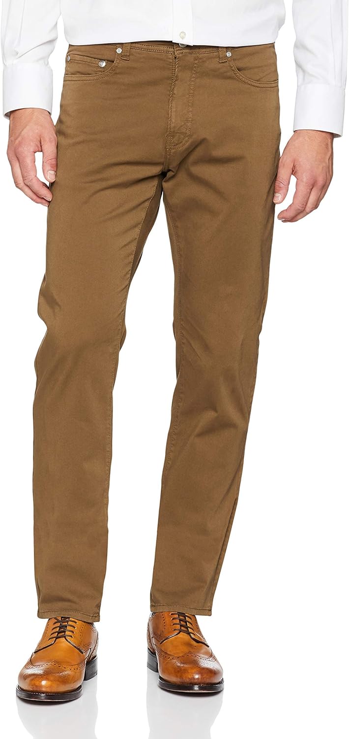 Pierre Cardin Herren Hose 30W / 34L Braun (Braun 70), 30W / 34L Braun (Braun 70)