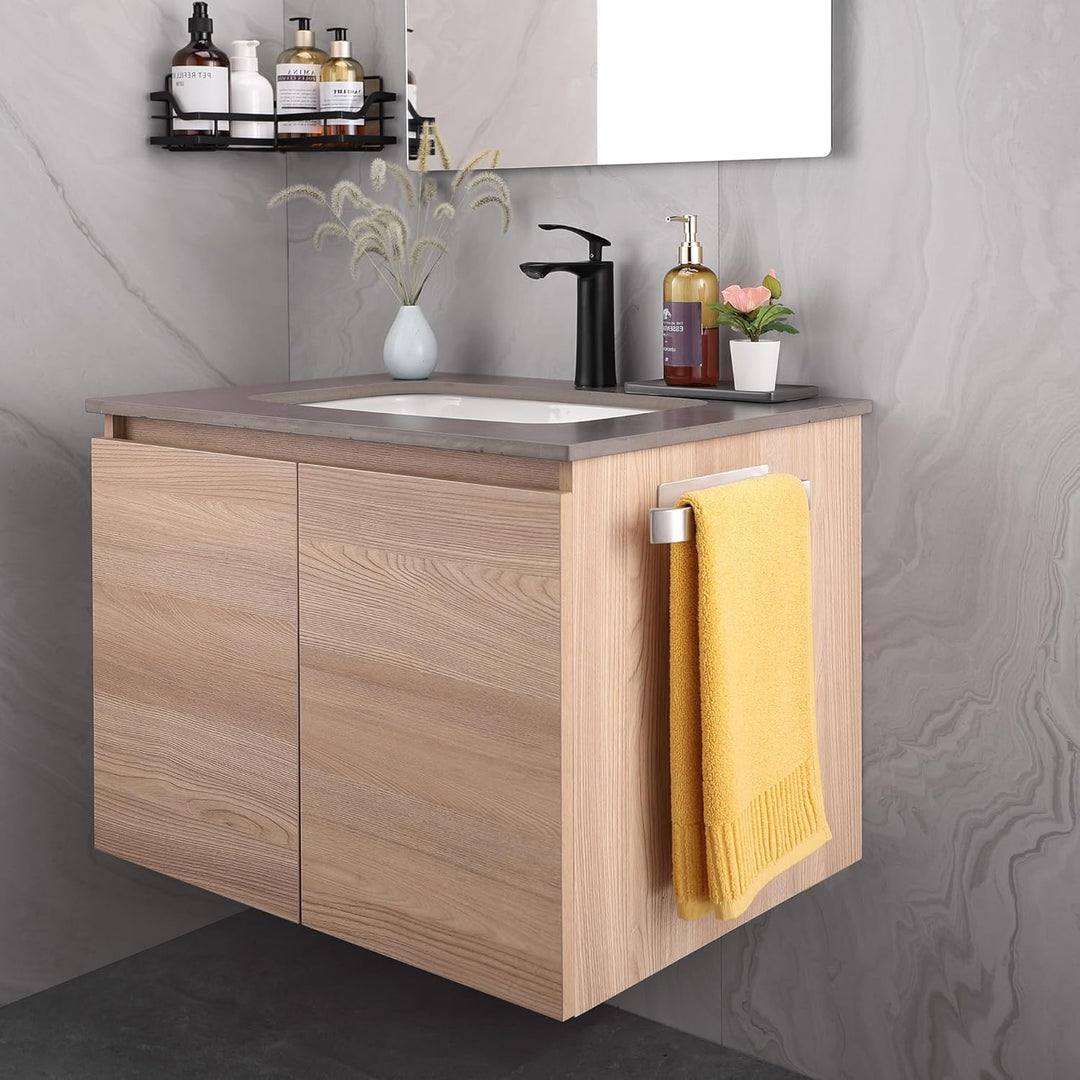 ALOCEO Handtuchhalter ohne Bohren Selbstklebende Handtuchhalter Küche Badezimmer Gebürstet Edelstahl