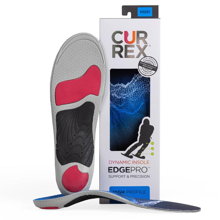 CURREX EdgePro Sohle – Deine neue Dimension des Carving. Dynamische Performance Einlegesohle für Ski