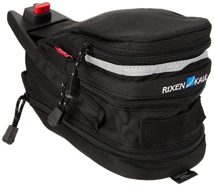 KLICKfix Fahrradtasche, schwarz, M Contour Mini Satteltasche, Contour Mini Satteltasche