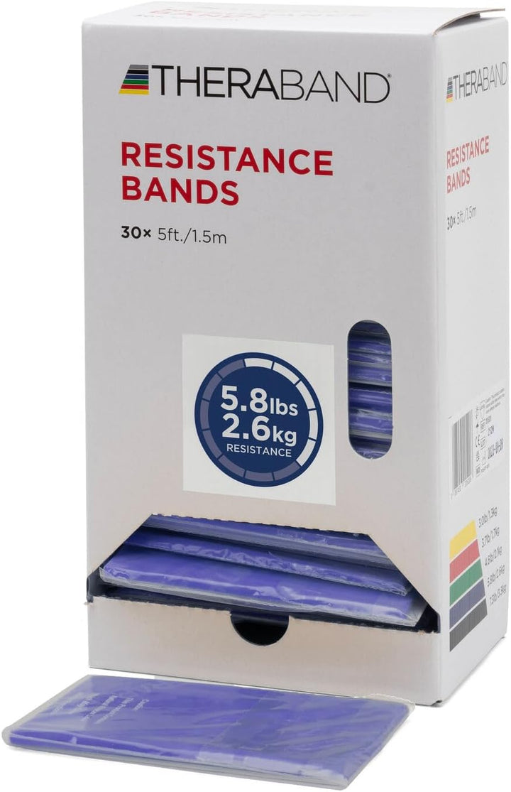 Dispenser Box 30 Bändern à 1,5 m blau extra stark