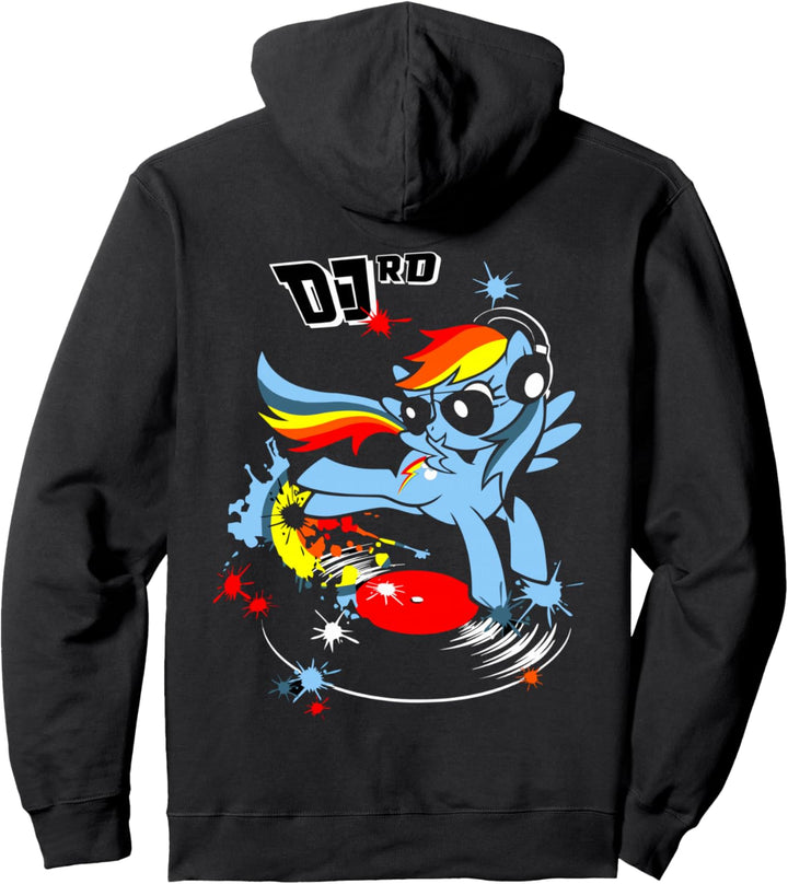 Mein kleines Pony Rainbow Dash DJ RD Pullover Hoodie