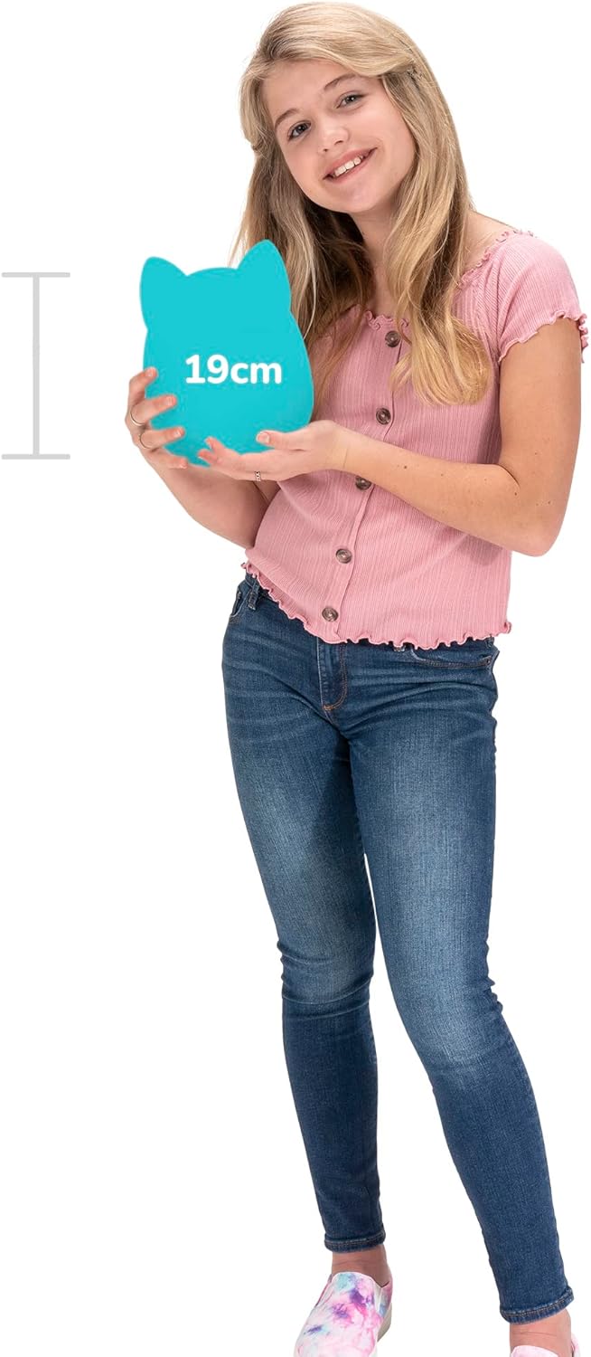 Squishmallows SQCR04117 - Borsa die Hochlandkuh 19 cm, offizielles Kelly Toys Plüsch, superweiches K