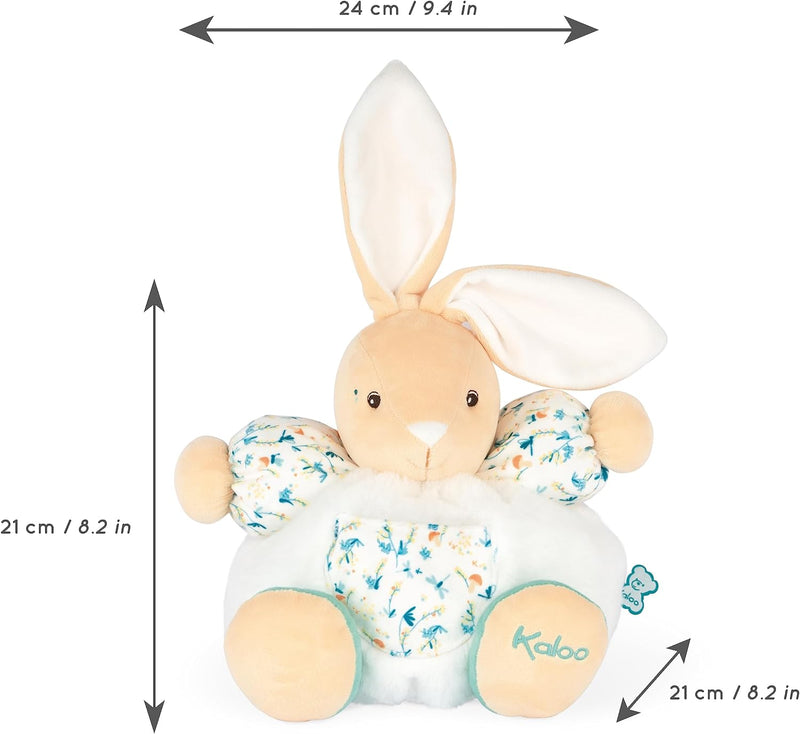 Kaloo - Fripons - Plüschtier Justin der Hase - 25 cm - Baby- und Kleinkindspielzeug - Ab Geburt, K96