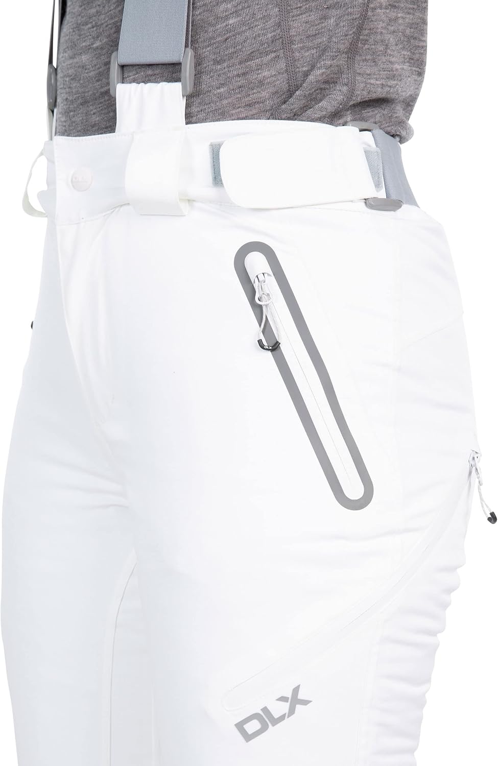 Trespass Damen Marisol wasserdichte Skihose L Weiss, L Weiss