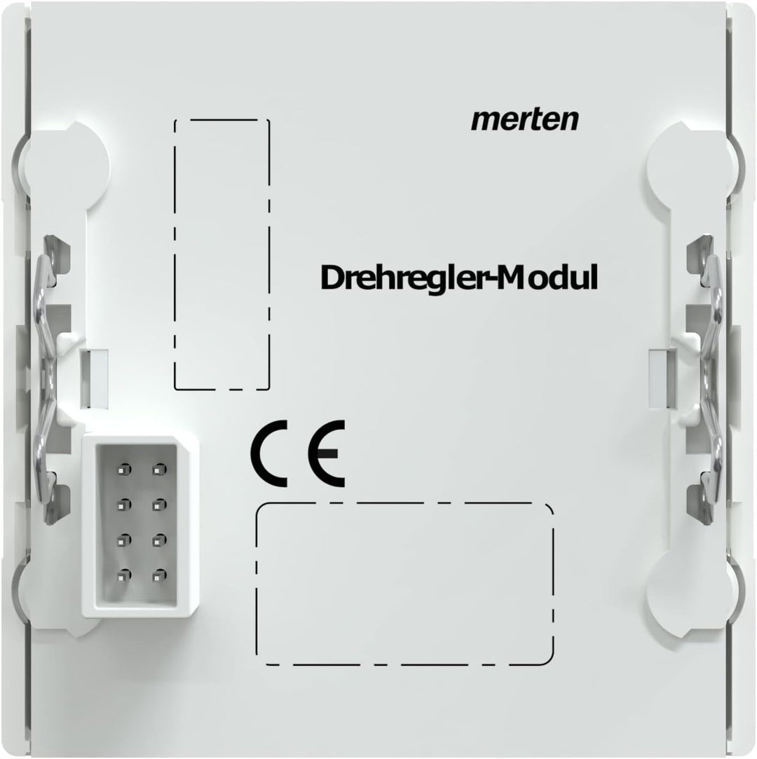 Schneider Electric Merten MEG5252-0325 Drehregler-Modul mit 4 Tastflächen,Unterputz aktivweiss glänz