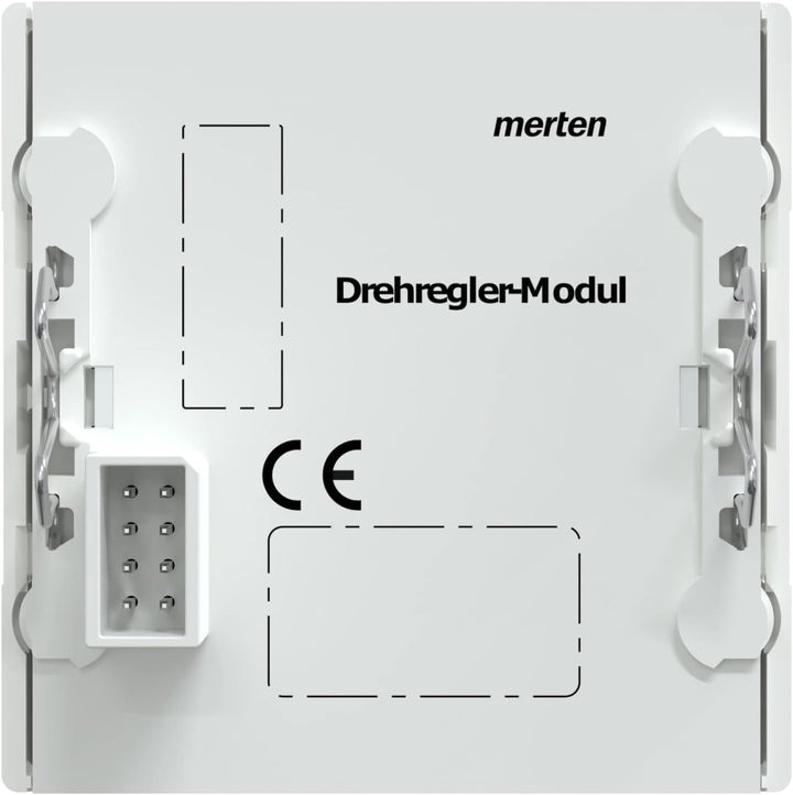 Schneider Electric Merten MEG5252-0325 Drehregler-Modul mit 4 Tastflächen,Unterputz aktivweiss glänz