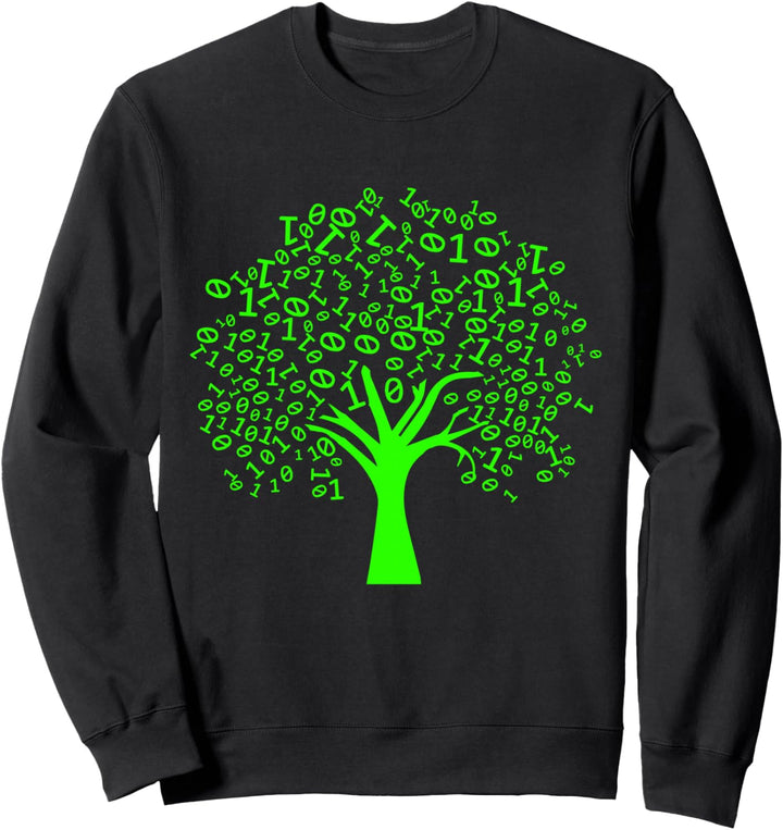 Binary Tree Programmer Informatik Sweatshirt