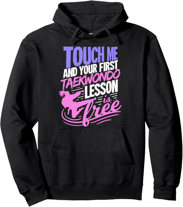 Lustiges Taekwondo-Zitat für einen Taekwondo-Kämpfer Pullover Hoodie