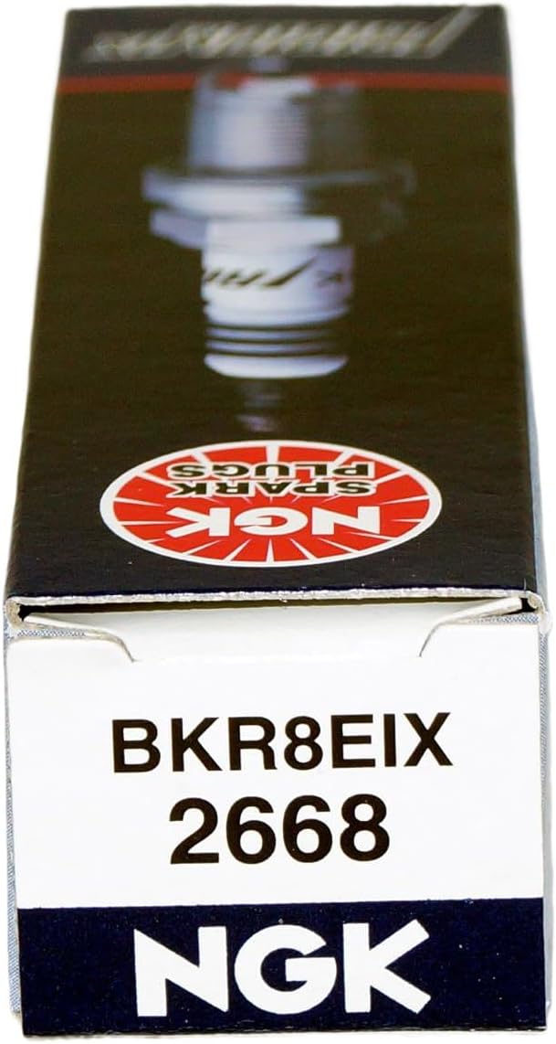 NGK Iridium IX Zündkerze BKR8EIX #2668, 4 Stück