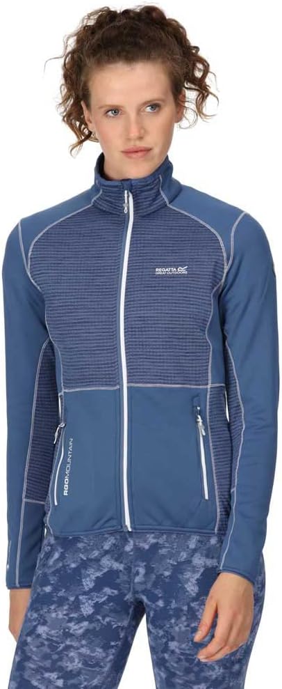 Regatta Yare VII Softshelljacke für Damen dünn, leicht und atmungsaktiv 36 Blau, 36 Blau
