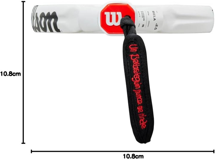 Wilson Padel-Schläger Bela LT V2.5, Carbonfaser/EVA, 355 g, Weiss