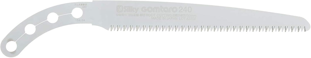 Silky Ersatzblatt für Silky Säge Gomtaro Wurzel 240mm, doppelt gehärtetes Blatt mit grober Verzahnun