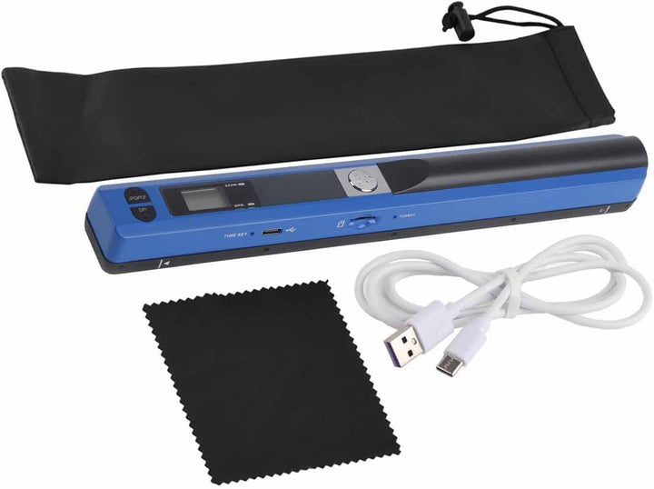 Cuifati Handscanner, Tragbarer Scanner, USB-Stiftscanner, A4-Scan, JPG/PDF, USB 2.0, Klare Bildgebun