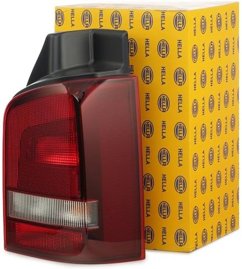 HELLA 2SK 010 318-101 Heckleuchte - Glühlampe - getönt/glasklar/rot - rechts - für u.a. VW T5 (7Hb,7