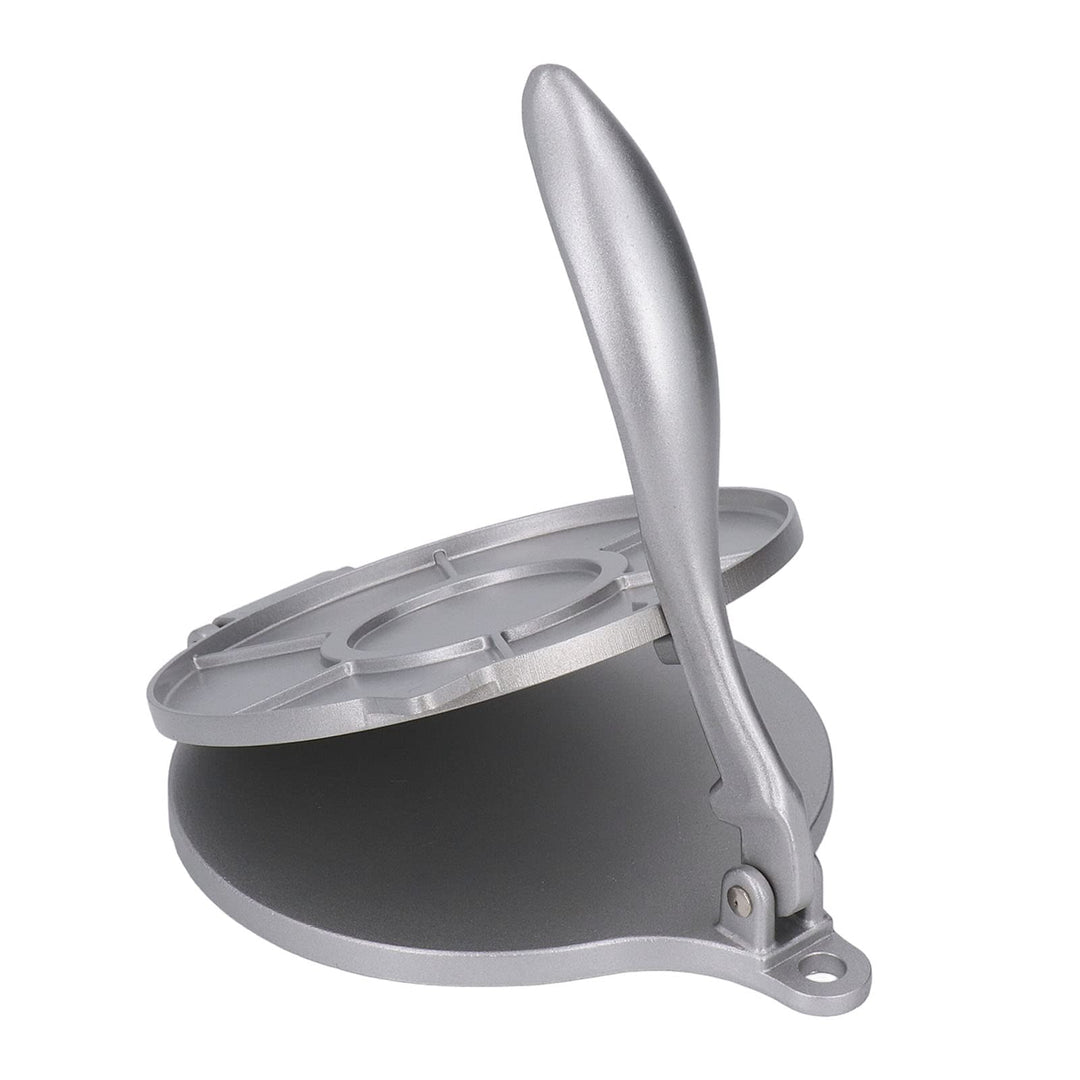 Tortilla-Presse, Roti-Presswerkzeug, 20 Cm, Aluminiumlegierung mit Gebogenem Griff, Geeignet für die